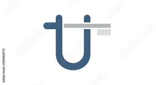 Toothbrush icon symbolizing oral hygiene and dental care.