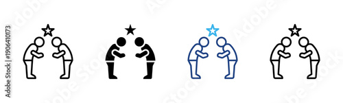 Respect Culture icon set multiple style collection