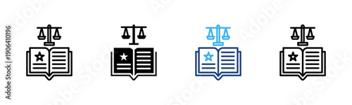 Integrity First icon set multiple style collection