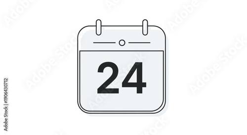 vector illustration of a calendar