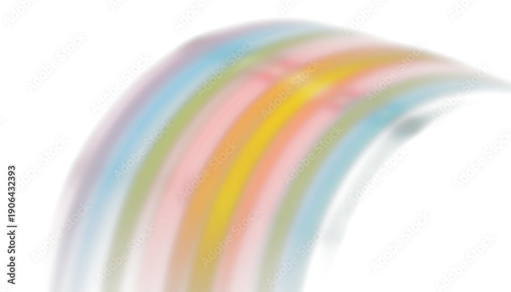 Fototapeta premium PNG rainbow overlay clipart for any background design