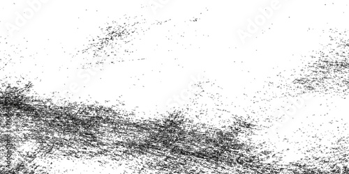 An abstract black and white grunge background features a dirty textured wall pattern with artistic liquid paint splashes and cold water drop bubbles for a nature inspired backdrop design