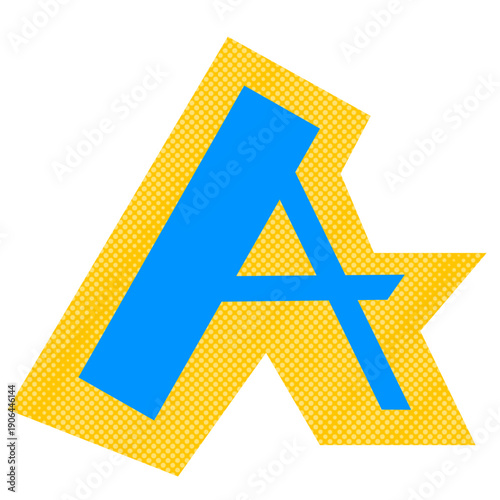Magazine Alphabet Cutout