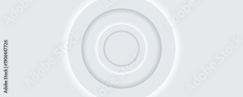 Vector realistic semi circle 3D pattern abstract background, eps10