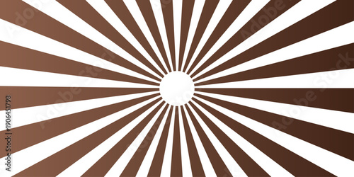 Vintage brown grunge paper wallpaper featuring an abstract sunburst design with retro rays and a dirty texture pattern on a vector starburst backdrop