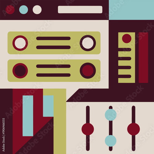 Cybersecurity and Data Privacy Concept Illustrations