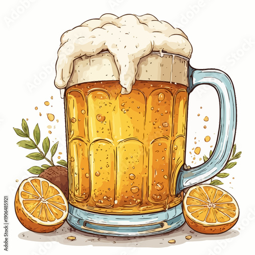 Beer Design Very Cool , EPS format