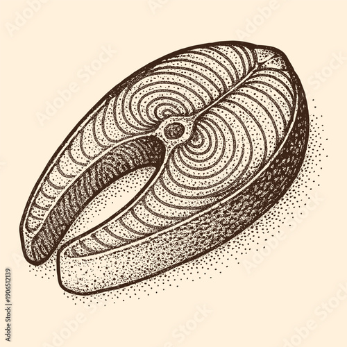 Vintage Engraving Seashell Illustration Spiral Nautilus Shell Isolated Vector Art