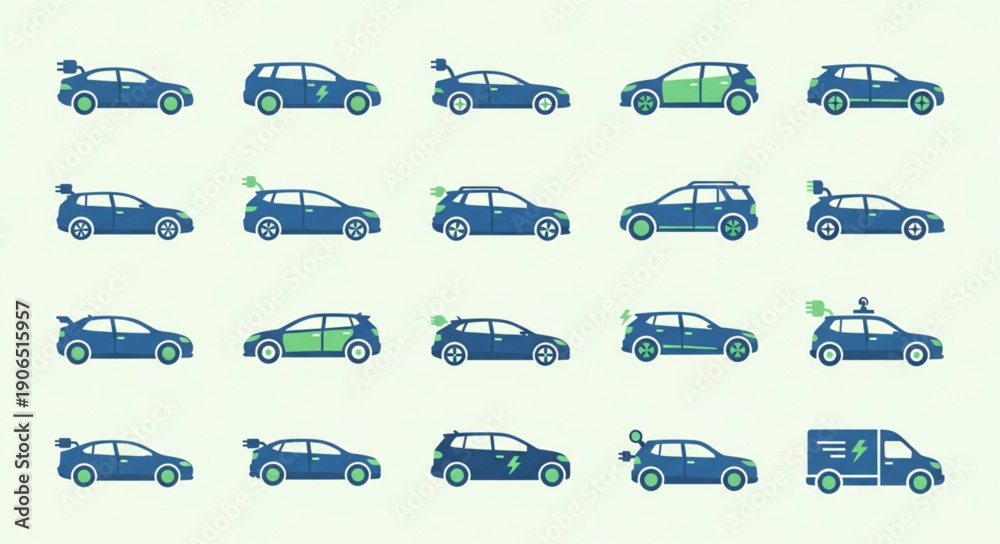 custom made wallpaper toronto digitalCollection of pixel art cars in various styles and colors.