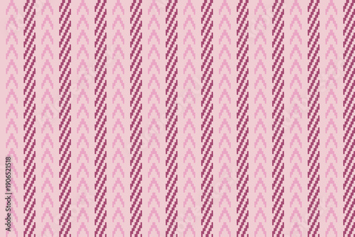 Pink Ethnic pattern design; ikat; seamless pattern for  fabric, clothes, dress, fashion, tiled floor, background, carpet, wallpaper, wrapping, rugs, and cushion cover (Aztec), theme