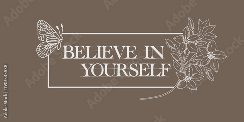 Motivational slogan graphic vector print lettering for t shirt print design