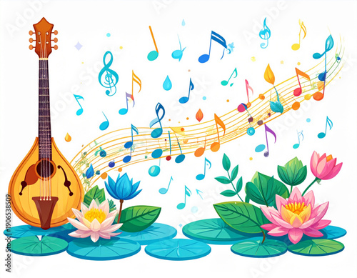 Mandolin Picking Icons