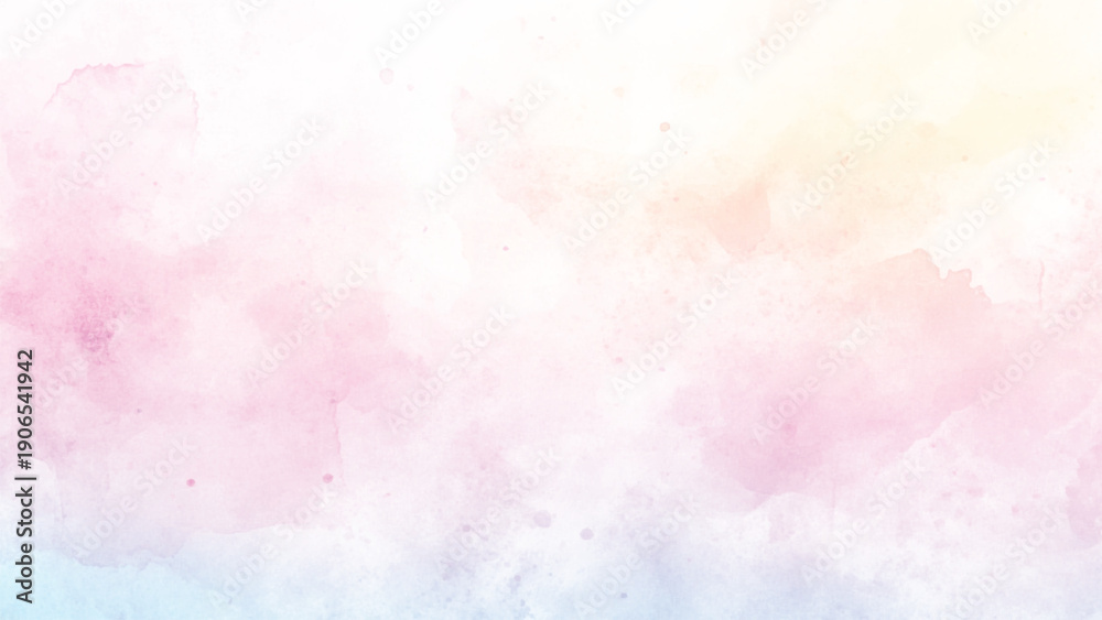 Fototapeta premium Pink watercolor abstract background. Watercolor pink background. Abstract pink texture.