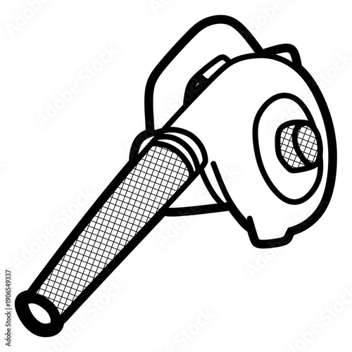 simple dust blower, editable lines