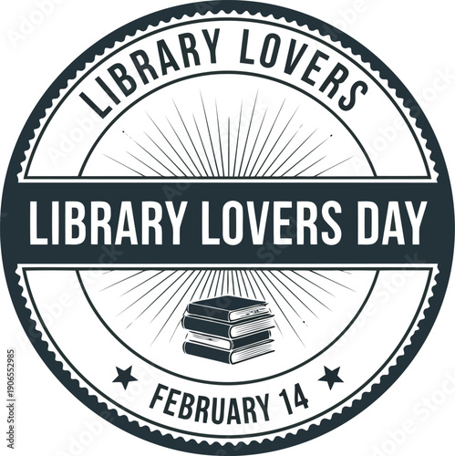 Celebrate Library Lovers Day with Vintage-Style Bookmark Design for Book Enthusiasts