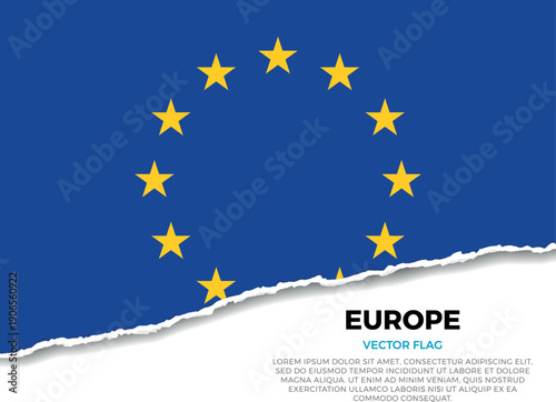 Creative Torn Paper Edge Effect on transparent background