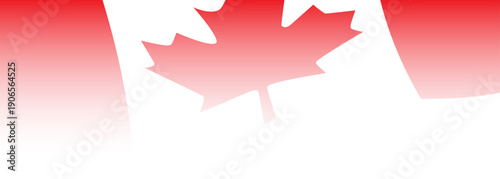 Canadian flag transparent background, Canada flag border