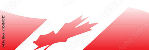 Canada flag background, Canadian transparent flag border