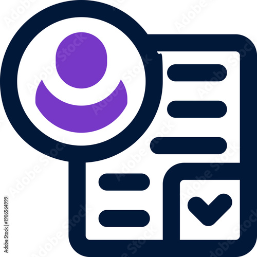 acceptance duotone icon. Sleek and modern vector icon for websites, mobile apps, marketing materials, and corporate design. Fully scalable and ready to use.