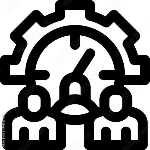 capability line icon. Clean and minimalist vector icon for websites, mobile apps, presentations, and logos. Fully scalable and customizable for any project.