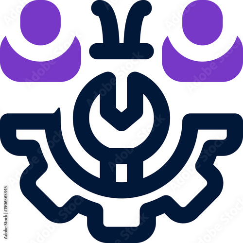 vocational duotone icon. Sleek and modern vector icon for websites, mobile apps, marketing materials, and corporate design. Fully scalable and ready to use.