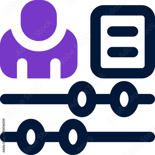 screening duotone icon. Sleek and modern vector icon for websites, mobile apps, marketing materials, and corporate design. Fully scalable and ready to use.