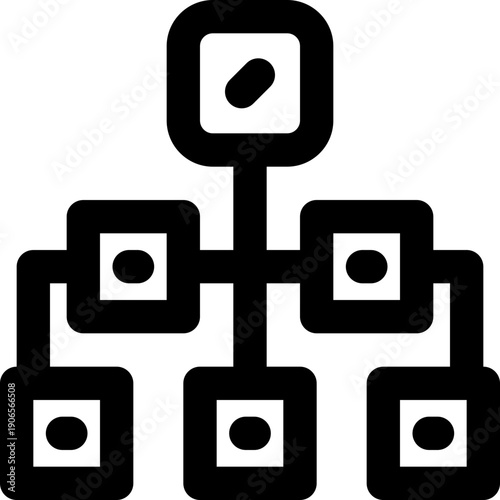 scheme line icon. Clean and minimalist vector icon for websites, mobile apps, presentations, and logos. Fully scalable and customizable for any project.