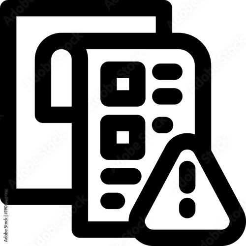 regulation line icon. Clean and minimalist vector icon for websites, mobile apps, presentations, and logos. Fully scalable and customizable for any project.