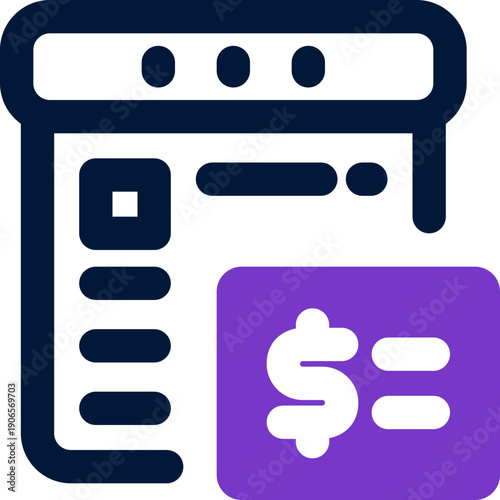 order fulfillment duotone icon. Sleek and modern vector icon for websites, mobile apps, marketing materials, and corporate design. Fully scalable and ready to use.