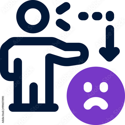 talkative duotone icon. Sleek and modern vector icon for websites, mobile apps, marketing materials, and corporate design. Fully scalable and ready to use.