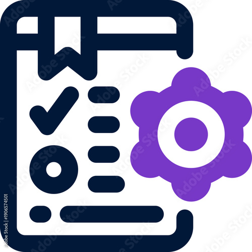 wishlist management duotone icon. Sleek and modern vector icon for websites, mobile apps, marketing materials, and corporate design. Fully scalable and ready to use.