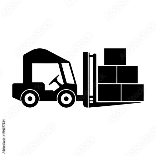 Logistics Warehouse Storage and Supply Chain Concept.