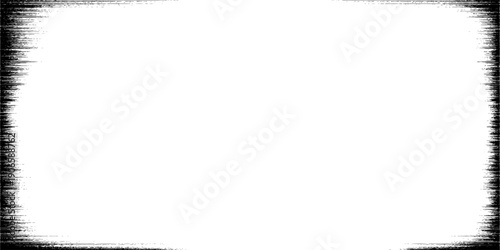 black brush painting stroke lines blank space frame border pictures abstract background