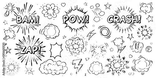 Vintage botanical illustration of diverse marine invertebrates in monochrome