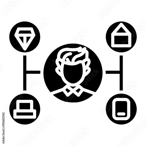 Omnichannel Merchandising Icon