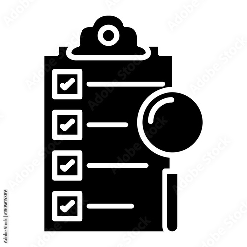 Quality Control Checklist Icon