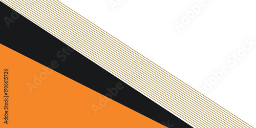 stylish geometric wide banner design. Vector illustrator,eps.10