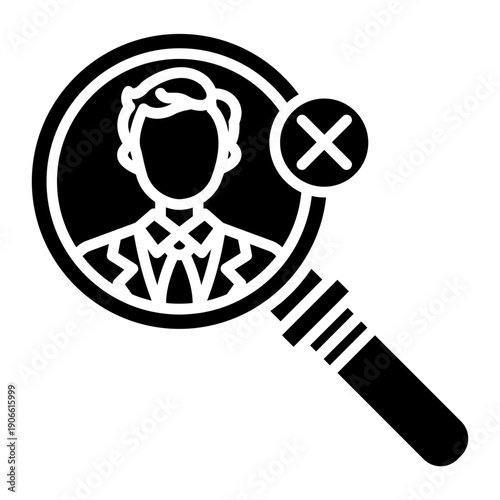 Not Suitable Candidate Icon