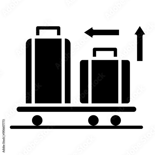 Carry On Baggage Icon