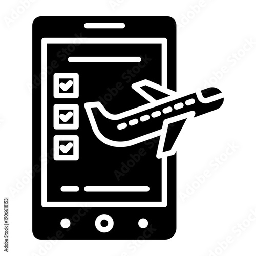 Online Check In Icon