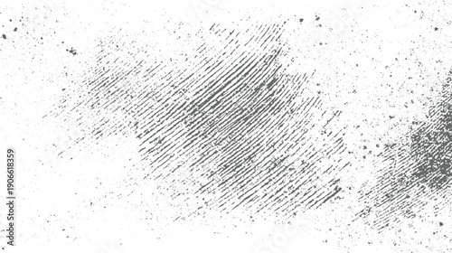 Abstract grey textured background with diagonal lines and scattered dots white