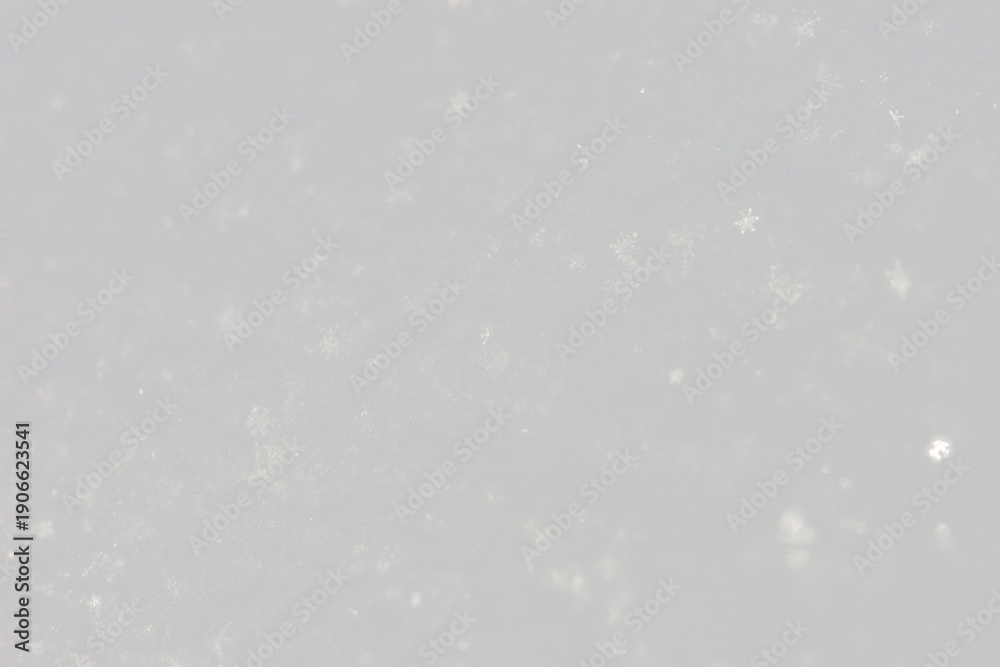 Obraz premium Beautiful close-up of snow texture