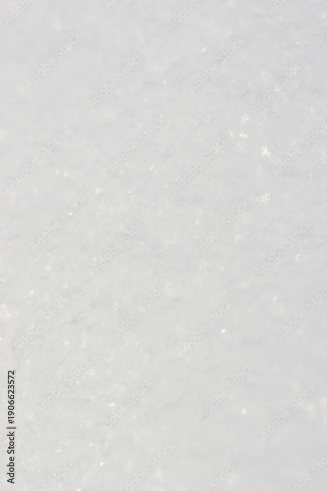 Obraz premium Beautiful close-up of snow texture