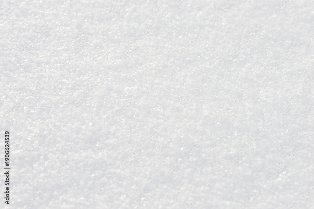 Fototapeta premium Beautiful close-up of snow texture