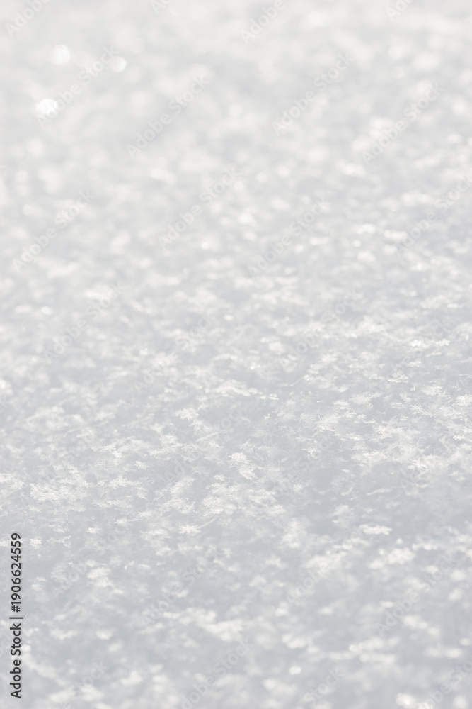 Obraz premium Beautiful close-up of snow texture