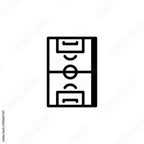 Miniature Football Field Icon