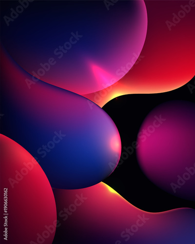 abstract 3d liquid backgrou...