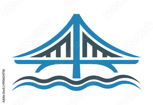 Vector icon of a classic camera displayed in a modern style on a clean background