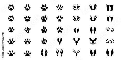 Simple childlike drawing of figures and shapes on a black background