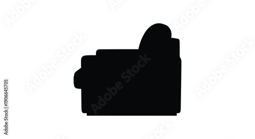 A stark black silhouette of a vintage twin lens reflex camera against a bright plain white background silhouette high quality professional detailed